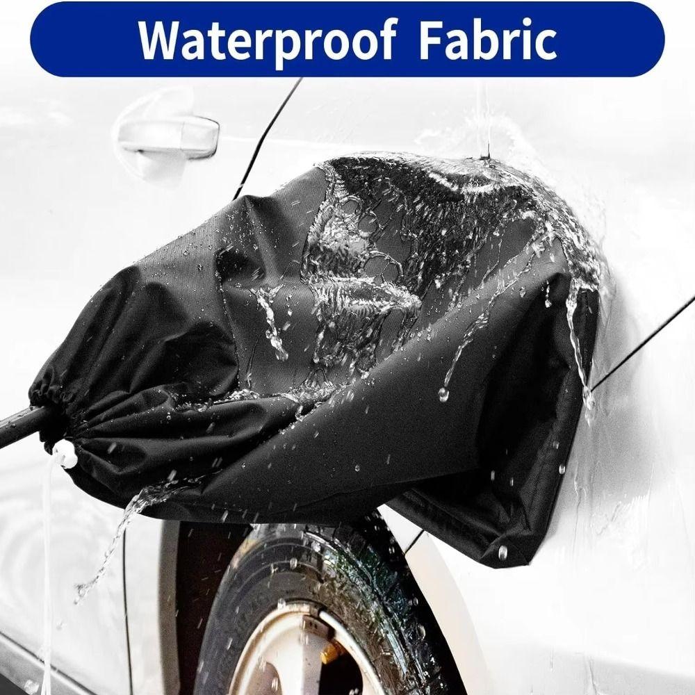 Rainproof Magnetic Electric Car Charger Plug Cover EV Charger Car Cover Outdoor Snow Sunshade