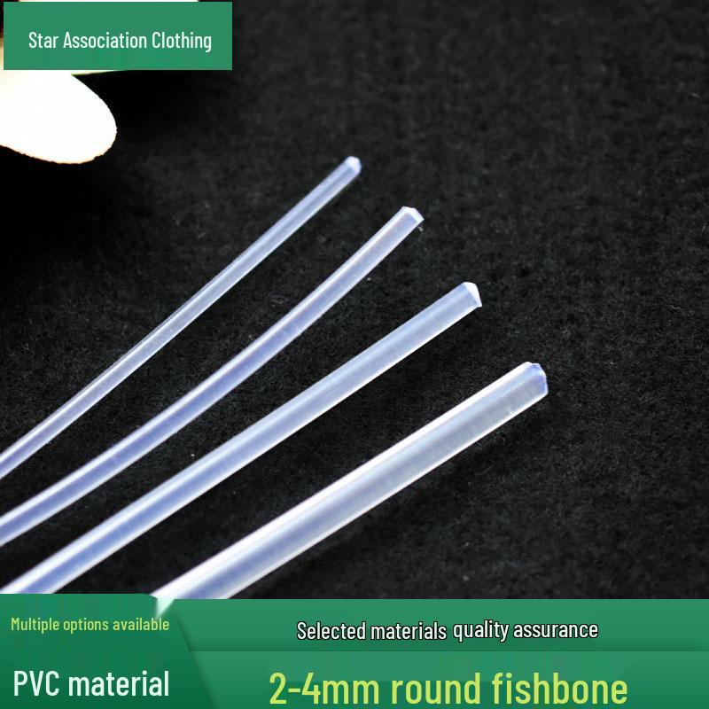 Круглый подъюбник «рыбий хвост» формовочные полосы: 2.0/2.5/3.0/4.0мм Свадебное платье Нижнее белье Аксессуары