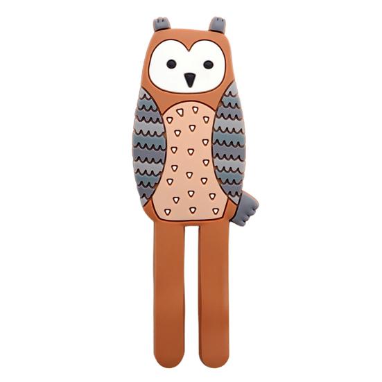 Магнит на холодильник, милая форма животного, силиконовая декоративная наклейка на холодильник, вешалка, крючок для дома