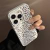 Персонализированный леопардовый принт для IPhone17promax для Apple 16 Чехол для мобильного телефона 15 для 12 Ретро-синий 14 Мягкий чехол 14 Противоударный
