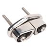 Stainless Steel Cam Clamp Silver Lightweight Smooth Surface Polished Marine Plywood Accessories