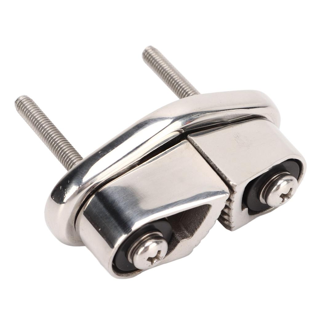 Stainless Steel Cam Clamp Silver Lightweight Smooth Surface Polished Marine Plywood Accessories