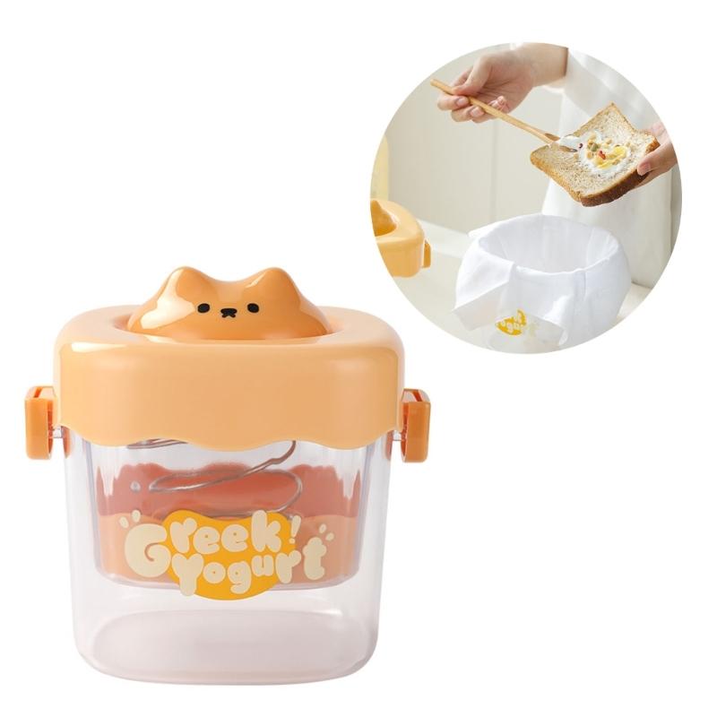 Multifunctional Yogurt Strainer Tool for Easily Whey Separation and Smooth Texture in Handmade Yogurt