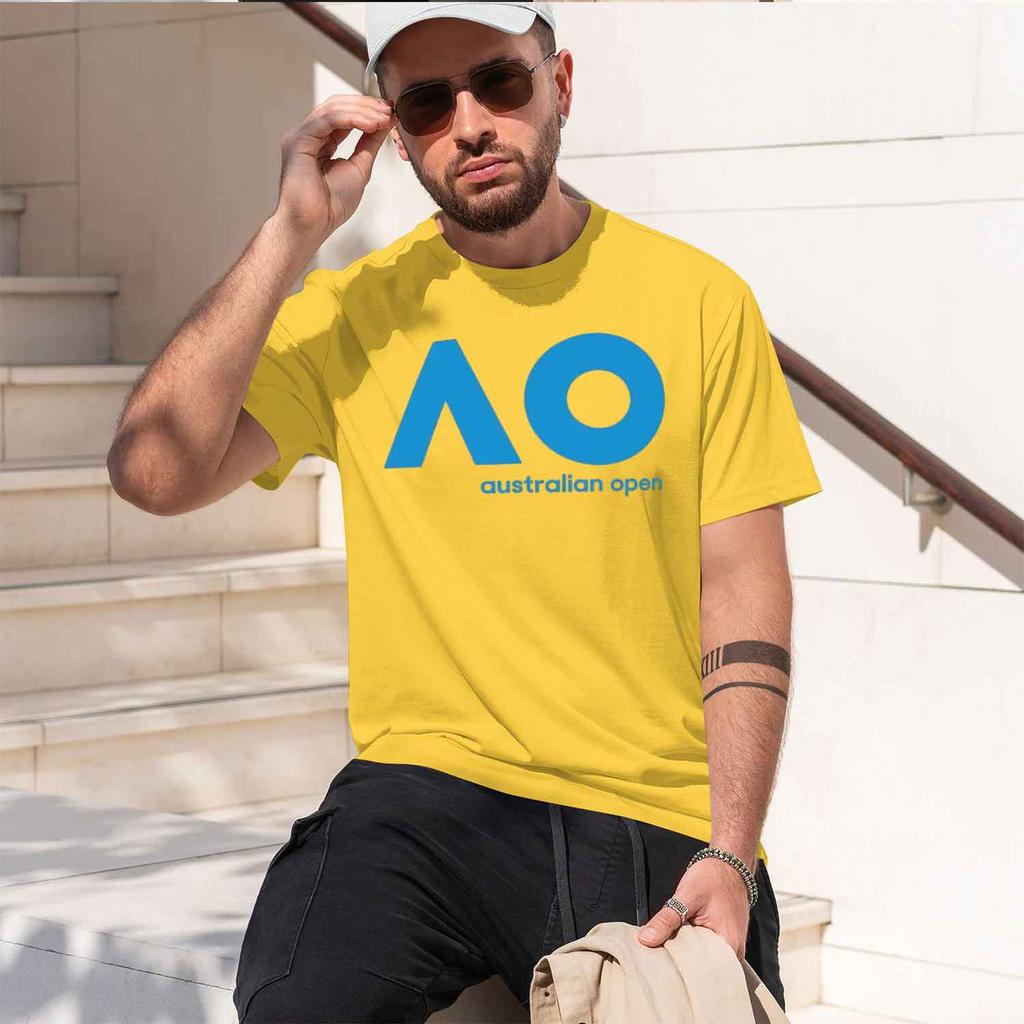 Australian Open Ao Tennis Championship Tshirt For Unisex And Unisex Summer Clothing Casual Short Sleeved Tshirt Streetwear 2026 Ne