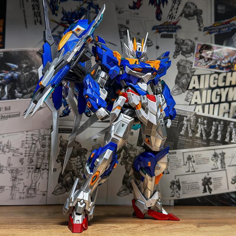 In-Stock SNAA Sovereign Series Blade Emperor 1/100 Mecha Assembly Model Kit Action Figures Desktop Decoration Surprise Gift Toys