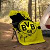 1pc B-BVB Theme Blanket - Digital Print, Polyester, Cozy for All Seasons, Perfect for Outdoor, and Travel