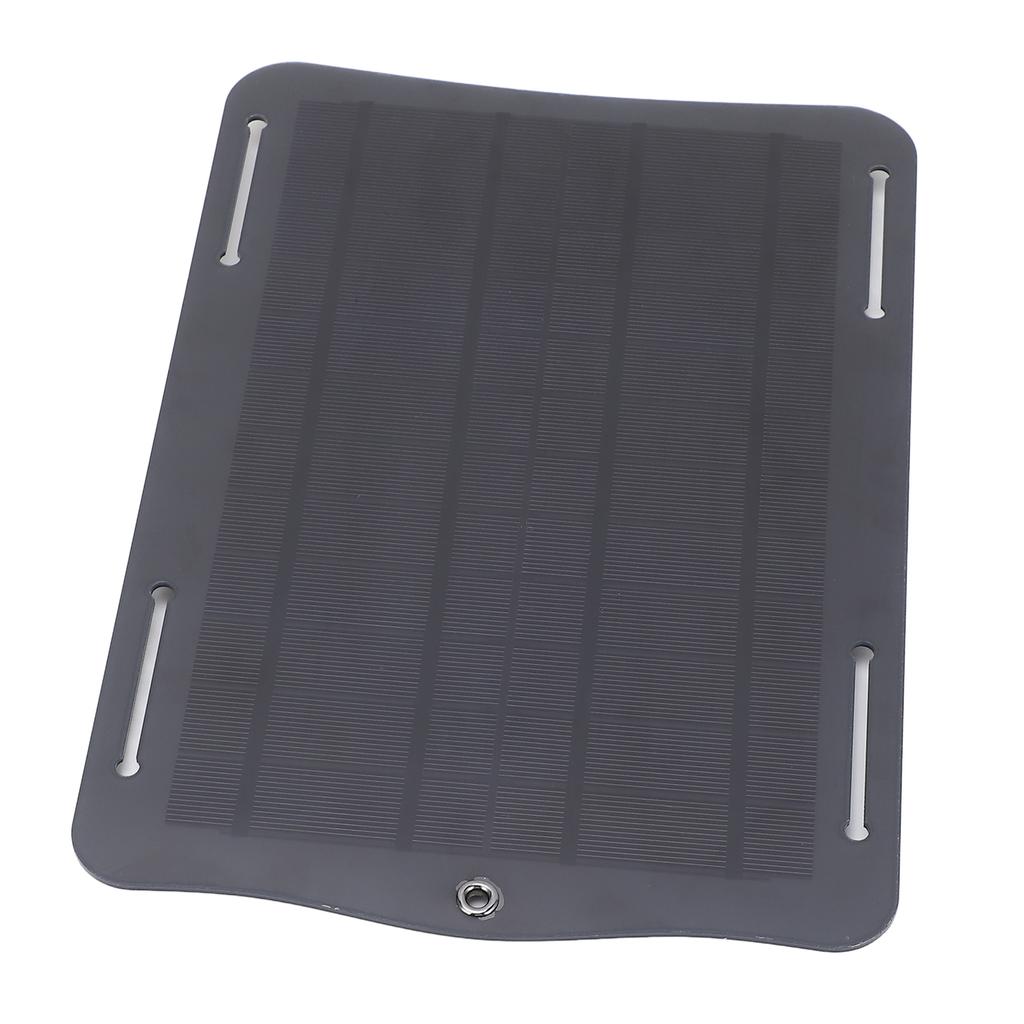 10W 5V Solar Panel Monocrystalline Silicon USB Solar Charing Panel with Suction Cups for Outdoor RV Camping Hiking