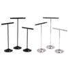 3Pcs/Set Hanging Jewelry Display Holder Metal Necklace Organizer Rack  Earring