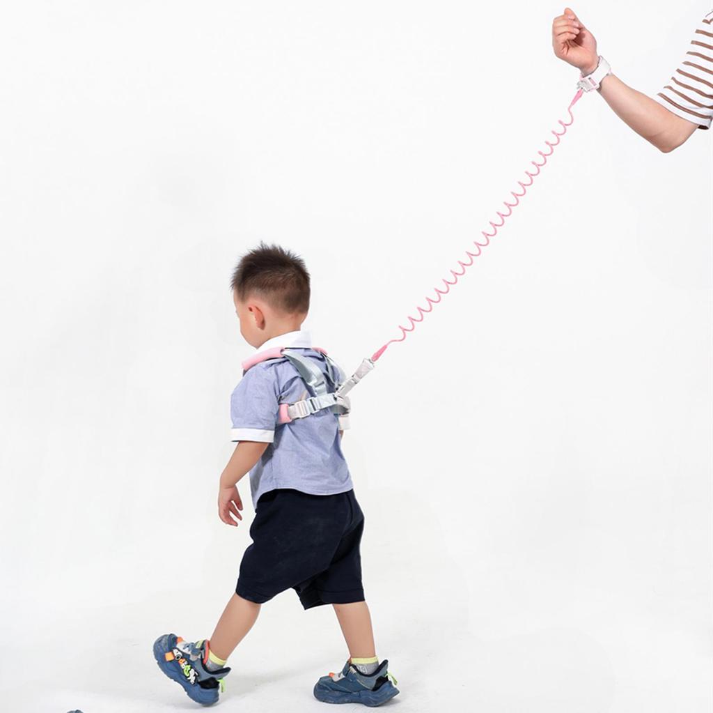 Infant & Toddler Anti-Lost Strap: Dual-Use Safety Harness & Traction Rope for Outdoor Use