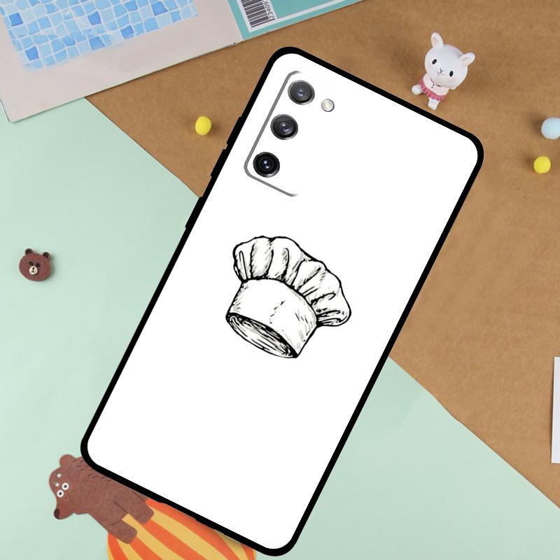Cooking Chef Soft Case For Samsung Galaxy S25 Ultra S9 S10 S20 FE S21 S22 S23 Plus S24 Ultra Funda Cover