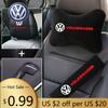 Для VOLKSWAGEN VW Комплект автомобильных подушек для шеи и чехлов на ремни безопасности, комфортная подушка для отдыха в путешествии для Volkswagen VW GOLF Polo Tiguan JETTA