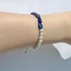 KIETIMOOR Lapis Pearl Bracelet (Silver925)