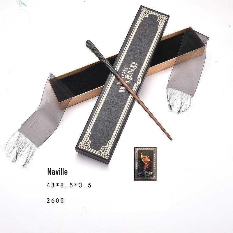 Exquisite Harry Potter Magic Wands: Hermione, Harry, Stainless Steel Core, Gift Box Included
