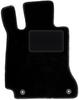 Матовый черный коврик для водителя для: Mercedes C W205 с подставкой для ног универсал, седан (2015-)