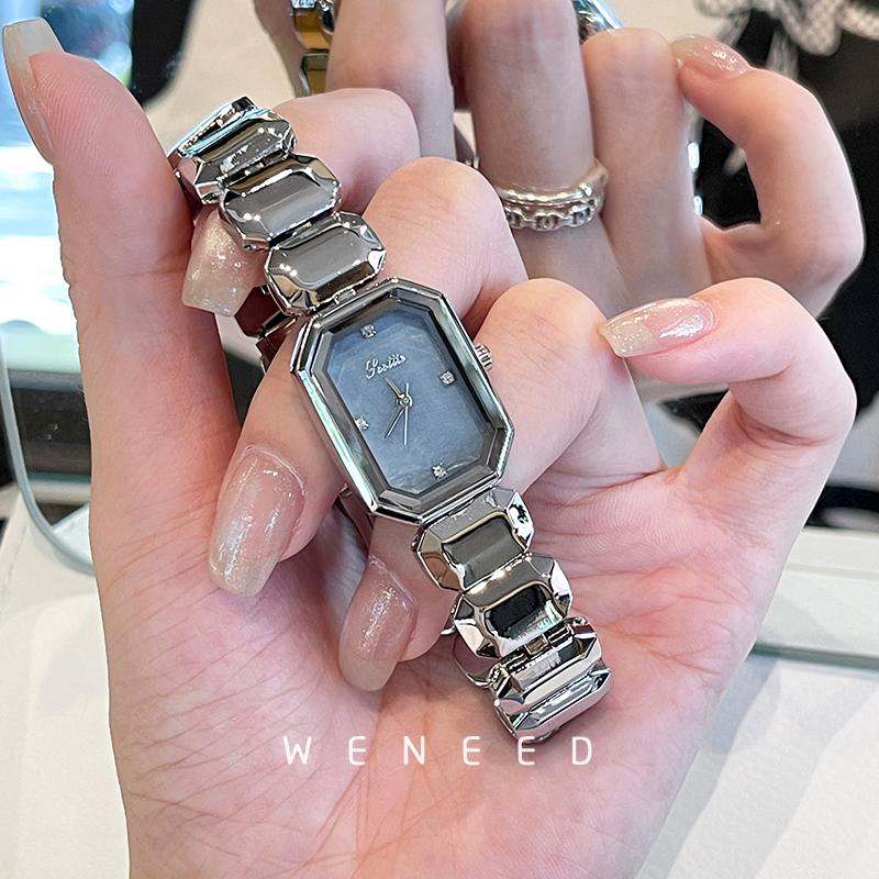 Small Square Watch Stylish And Simple NewMode HighValue And Luxurious Versatile Women'S Watch Fashionable Quartz Wristwatch.