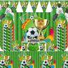Custom World Cup Football Party Supplies Birthday Decorations Arrangements Props Paper Plates Paper Cups Tablecloths Tissue Banners