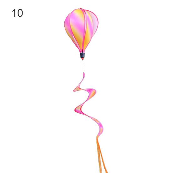 Fashion Tops Sequin Wind Spinner Funny Rotating Spiral Balloon Windmill Ornament for Decoration