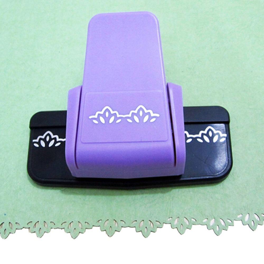 Устройство для создания краёв своими руками, скрапбукинг, S-образный цветочный дизайн, необычный дырокол для тиснения