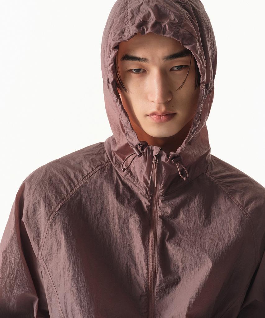 Musinsa Standard [City Leisure] Sheer Windbreaker Jacket [Smoke Pink]
