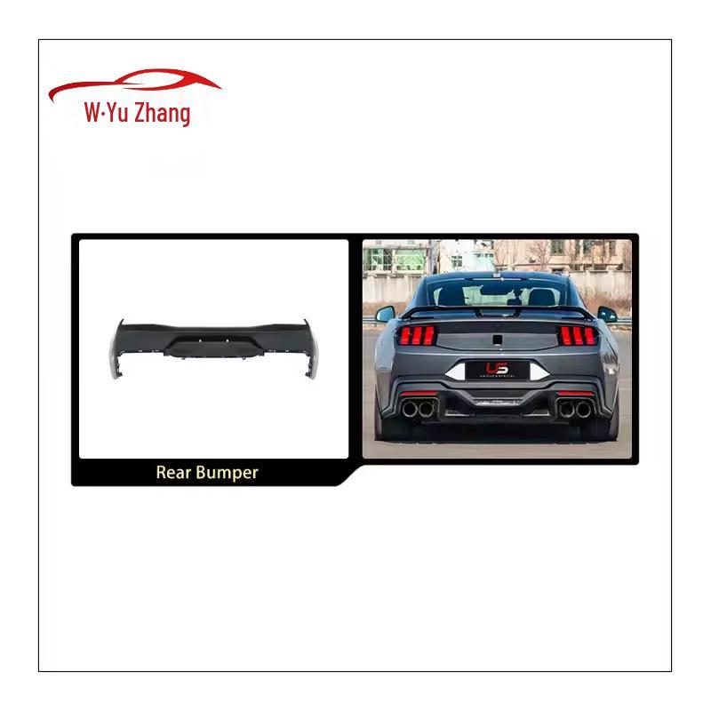 Совместимые передний и задний бамперы, капот и крыло для Ford Mustang GT500, комплект для тюнинга (Модели 2015-2023 годов)
