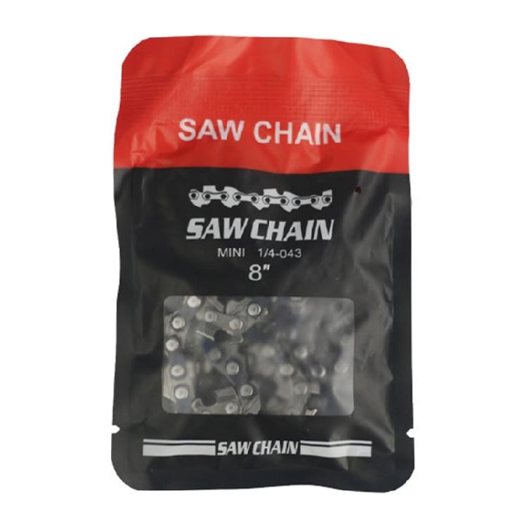 Износостойкая цепь для электрической цепной пилы 4~16 дюймов Высокоэффективная сменная пила для аксессуаров инструмента для резки дерева