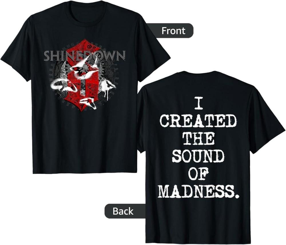 NEW Shinedown Madness Clockwork Black All Size T-Shirt Unisex T-Shirt