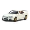 PAUDI MODEL 1/64 Scale Diecast Model Car GT-R R34 Skyline 2000 Nissan V Spec II In White