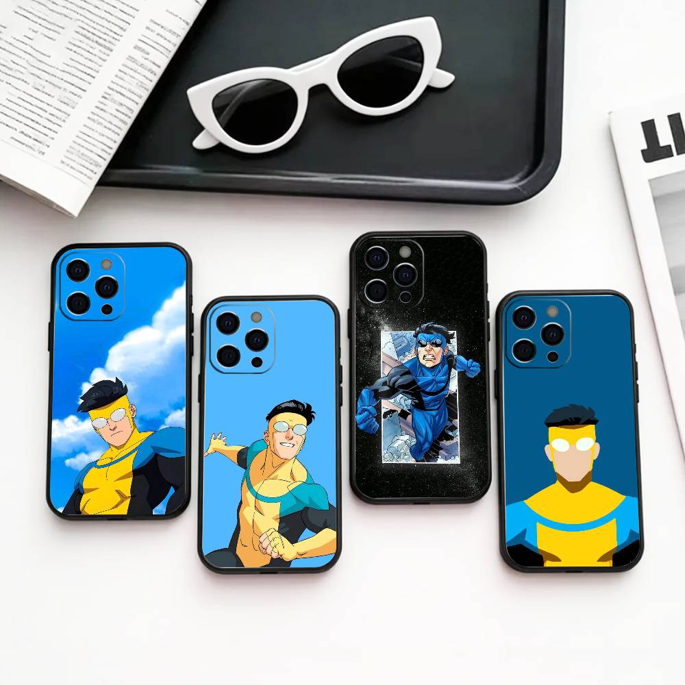 S-Subversive I-Invincible Cartoon Phone Case Silicone Soft For IPhone 17 16 15 14 13 12 11 X XR Plus Pro Max Plus