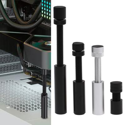 1 шт. алюминиевый сплав держатель видеокарты Gpu регулируемый телескопический кронштейн