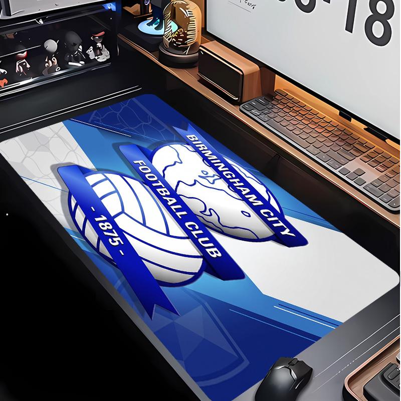 Birmingham City Football Pattern Mouse Pad Non?Slip Rubber Base Gaming Mousepad For Desk Office Home