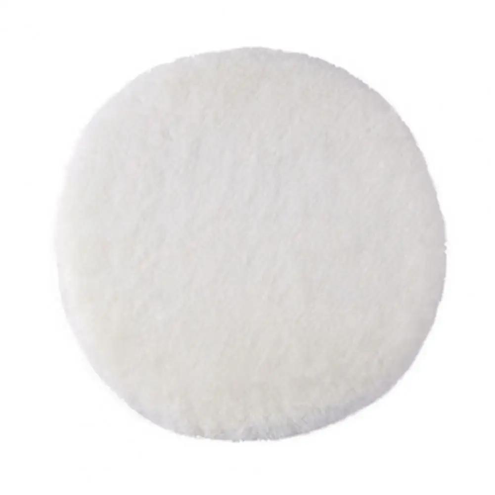 45 см плюшевая подушка для сиденья, мягкая имитация меха кролика, утолщенная круглая подушка для защиты бедер, для гостиной, автомобильного кресла, мягкая подушка