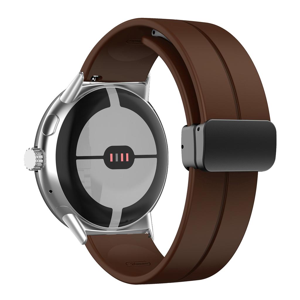 НОВЫЙ силиконовый ремешок для Google Pixel Watch 3 45 мм, ремешок для Google Pixel Watch 1 2 3 41 мм, магнитный браслет-аксессуар
