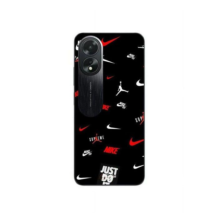Coque de téléphone - MANIACASE - Oppo A58 - NIKE JORDAN - Silicone TPU - Souple