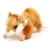 Hansa Toy Stuffed Animal 3738 Hamster 2 Crouching Hamster, 6cm, Brown, Popular Toys for Korean Children