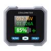 Battery Monitor Meter Waterproof 400A 10‑100V Capacity Percentage Time Power Voltage Meter with Shunt for Electric