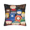 Декоративные наволочки Southpark Все персонажи Аксессуары для дома Смешная мультяшная наволочка Чехол на молнии Разные размеры