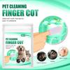 20 Pet Teeth Cleaning Finger Wipes For Cleaning Teeth Ears And Eyes Suitable For Dogs And Cats 5ml