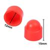 Car Screw Protection Cap M8x12x15 Plastic Hexagonal Screw Protective Caps Waterproof Rust Resistant Bolt Nut Protection Covers