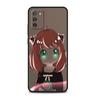 Для Samsung A12 A51 A52 A41 A21s A72 A31 A02s A71 A32 4G A73 A53 A52s 5G Print Funda Spy×Family Cute Yor Anya Bright Drawing