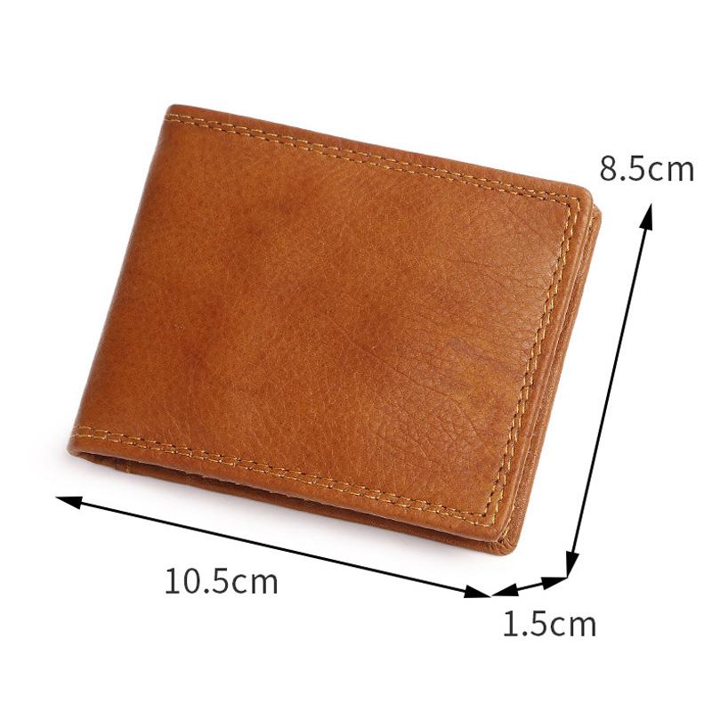 Мужской кошелек из натуральной кожи с зажимом для денег внутри, держателем для карт, зажимом для купюр, кожаный мужской кошелек с зажимом для денег