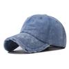 Cross-border New Washed Denim Baseball Cap Men Women Hat Korean Version High Quality Denim Duck Tongue Cap