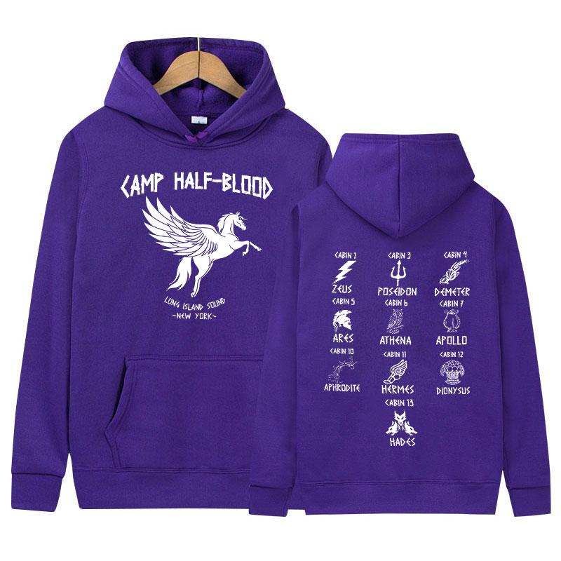 Percy Jackson Camp Half Blood Long Island Sound Hoodie Women Casual Fashion Pullover Sweatshirt Harajuku Oversized Hoodies