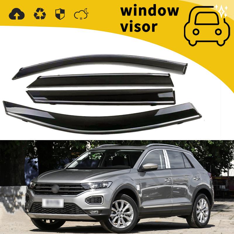 Ветровики для Volkswagen T-Roc 2018 года: Дверные ветровики, оконные козырьки и дефлекторы дождя