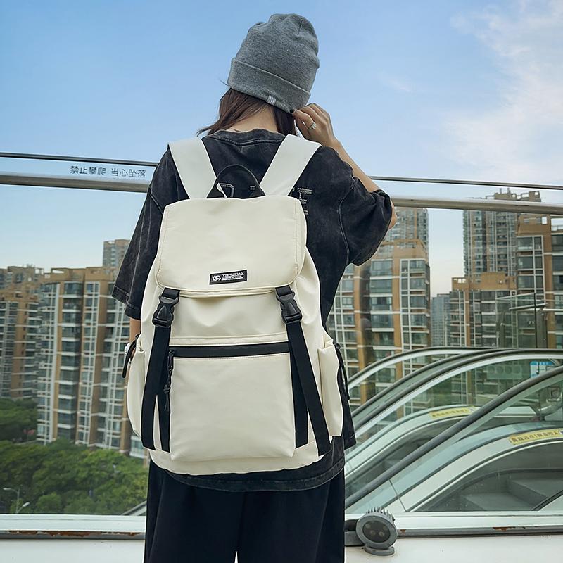 Женский рюкзак Мужской рюкзак большой вместимости для активного отдыха и путешествий Нейлоновый студенческий школьный рюкзак