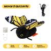 Realistic Wing Motion Flapping Butterfly Toy Rechargeable Interactive Cat Toy  Indoor Cats