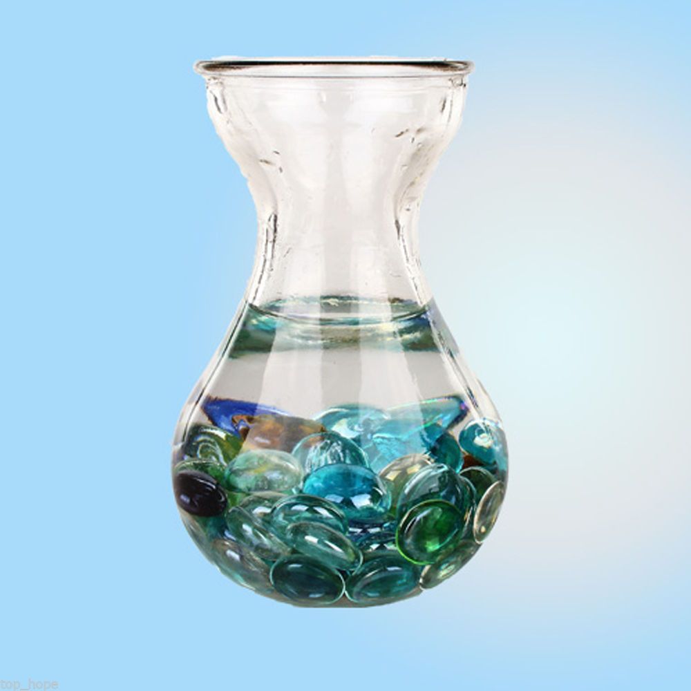 100g Ornament Crystal Flat Stone Marbles Pebbles Accessories Decoration Glass Stones Fish Tank Beads Aquarium