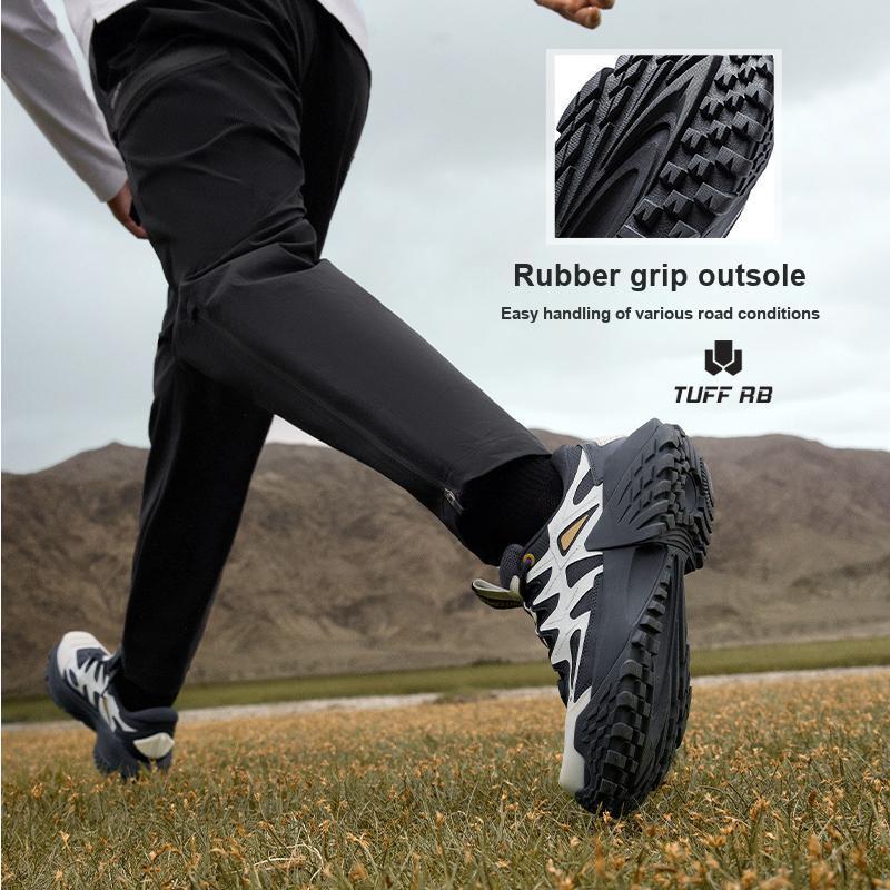 Li Ning CF Su Series Lin Chuan FW Outdoor Hiking Slip Resistant Durable Low Top Casual Shoes Men Sneakers Black White AGLT161-1