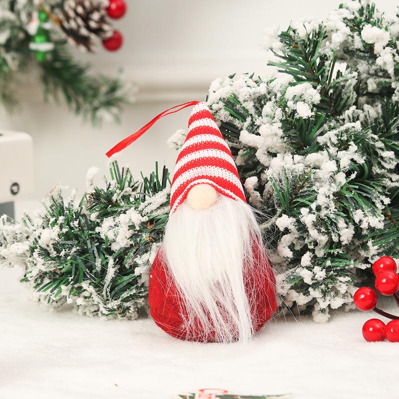 Christmas Faceless Gnome Dolls Holiday Home Decor Xmas Tree Ornaments And Gifts