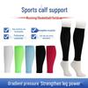 Градиентные спортивные компрессионные гольфы для икр для использования на открытом воздухе и в футболе