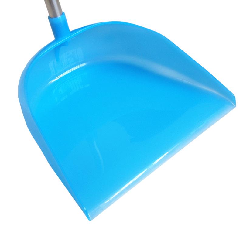 Совок для мусора из нержавеющей стали с ветрозащитным пластиковым дизайном для уборки дома